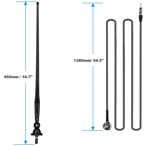 Антенна | влагозащищенная | GS-056B | GS-056W | GUZARE